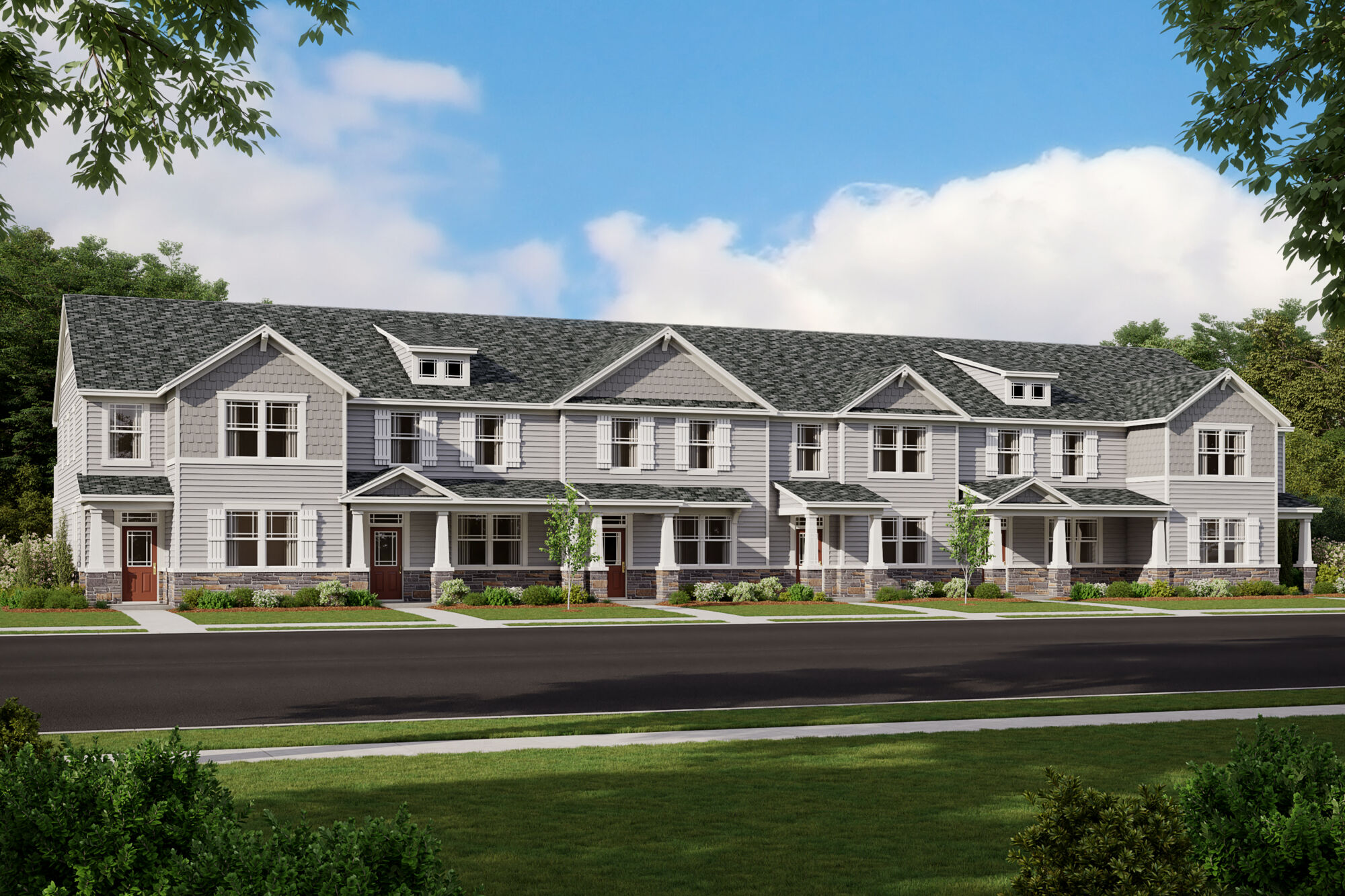  Town Homes with window