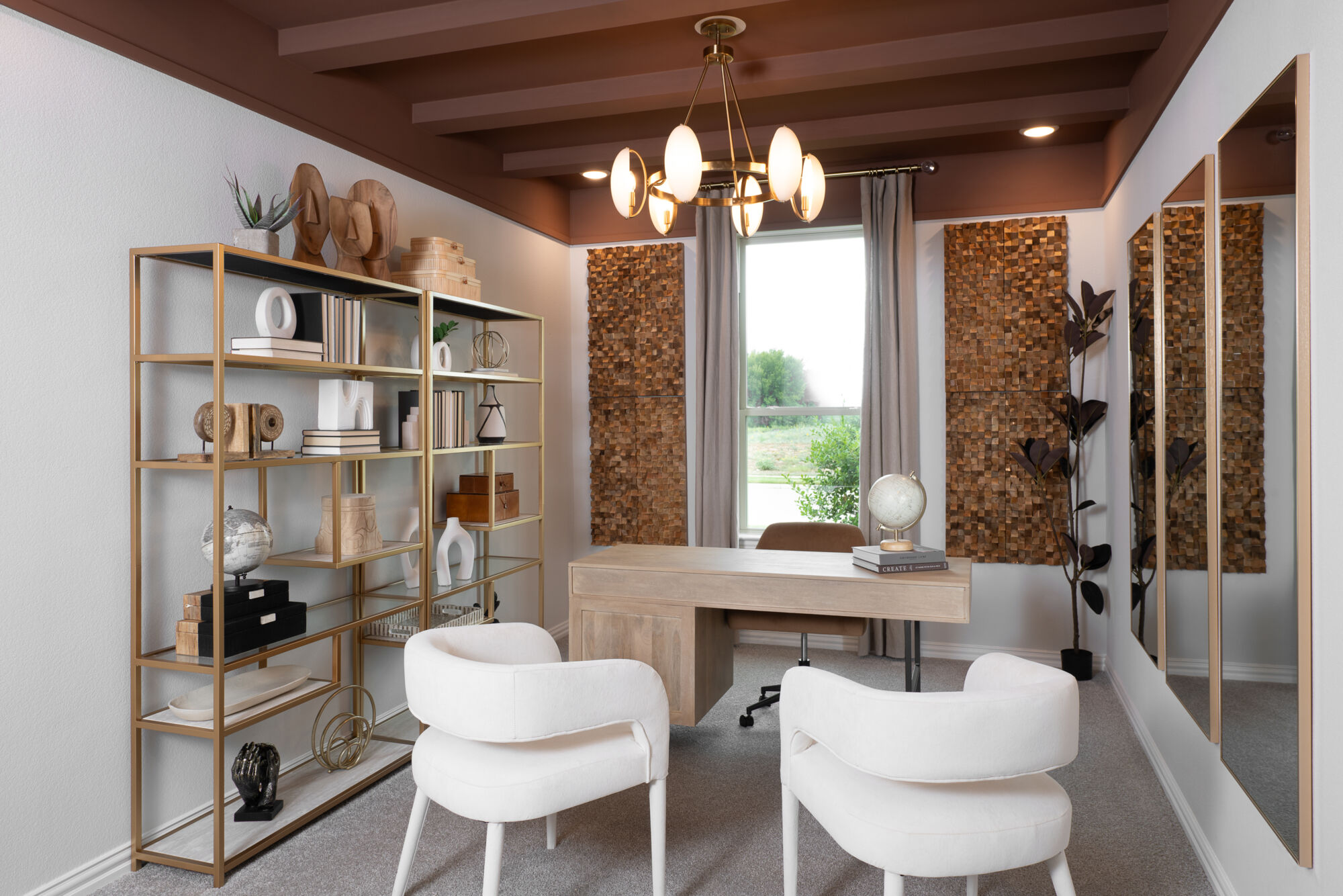 Photo representation of the Elinor model. Colors, finishes and options will vary.