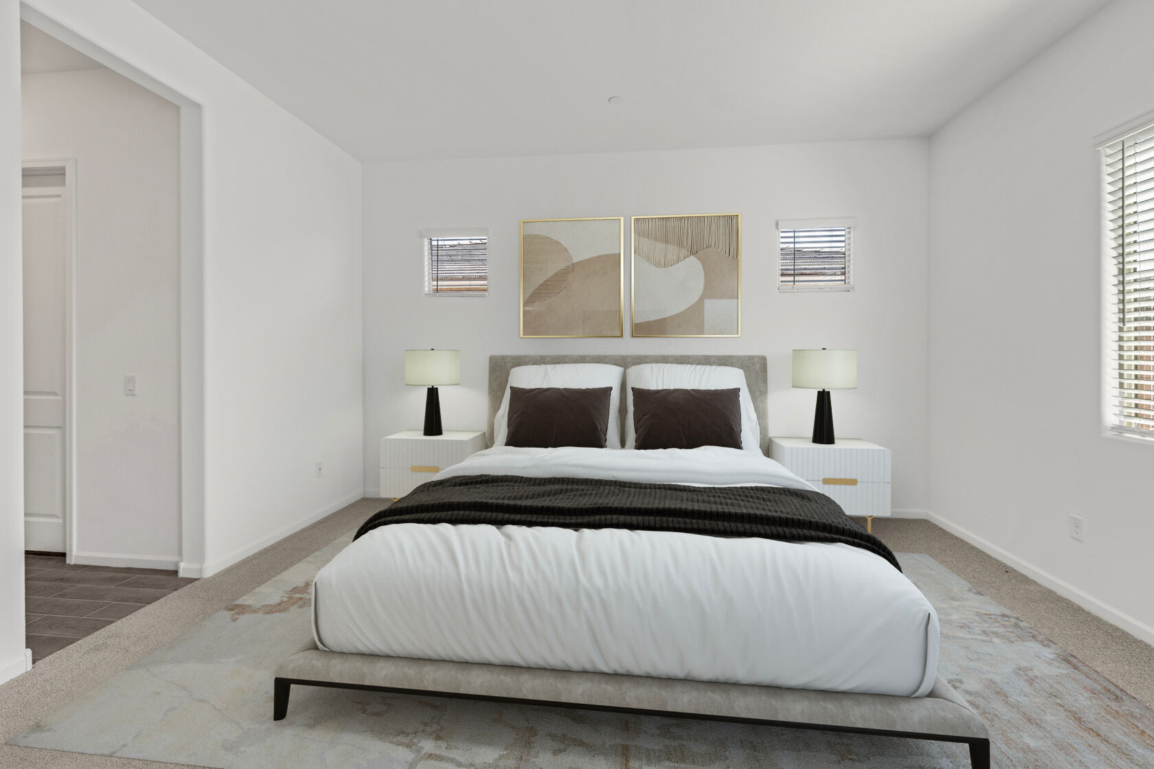 Owner's Suite (alt view) Virtually Staged