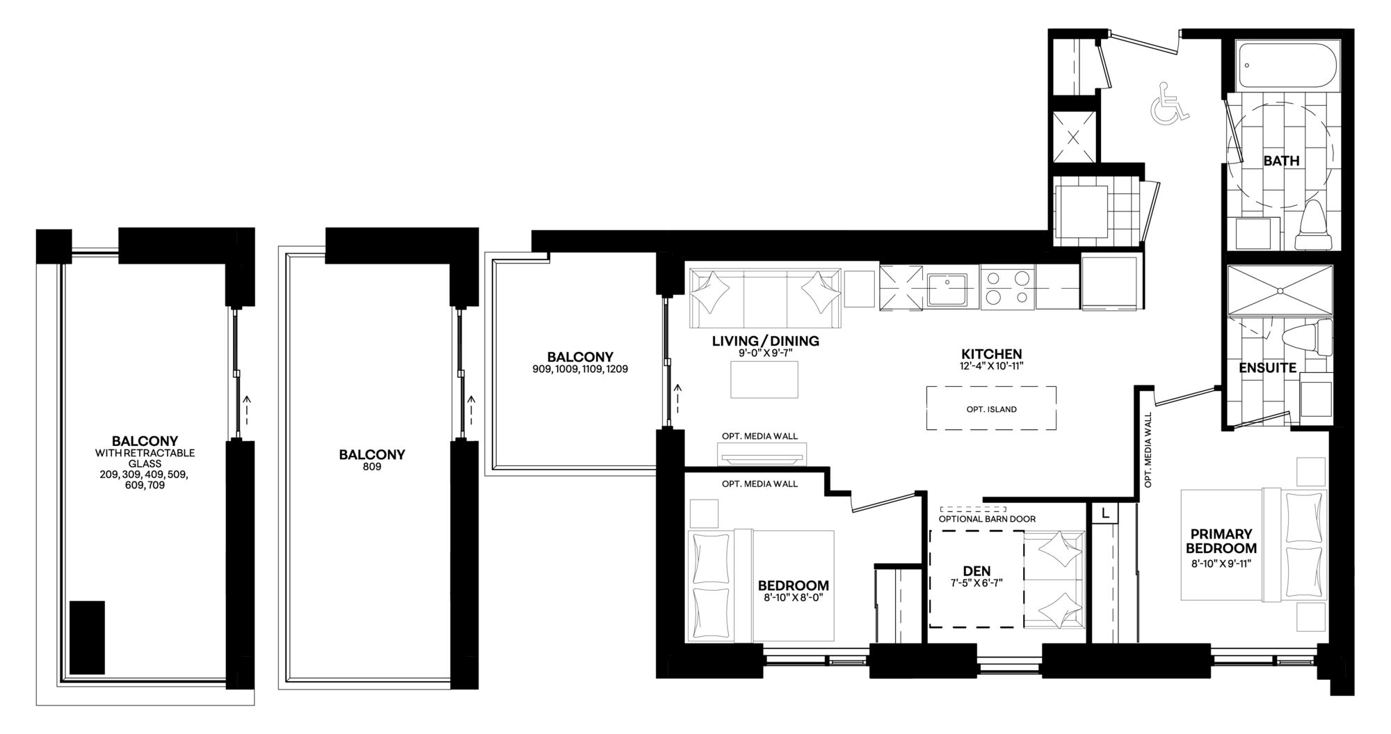 ClockWork 4 Floor Plan 